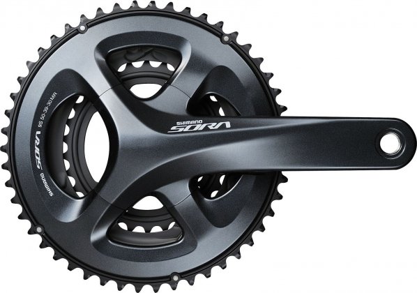 Система с интегрированным валом Shimano Sora FC-R3030, длина шатунов 170 мм