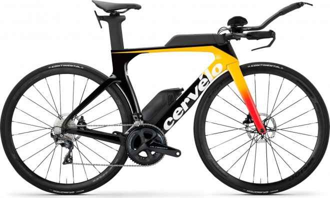 Велосипед Cervelo P-Series Disc Ultegra (2020) Light Orange/Coral