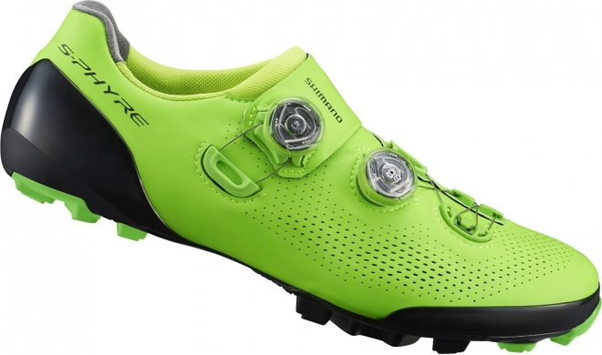 Велообувь Shimano S-Phyre SH-XC901, зелёная Green