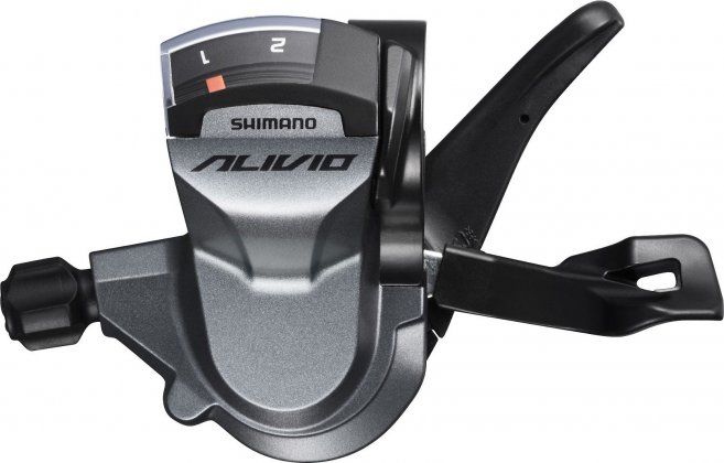 Манетка левая Shimano Alivio SL-M4010-L, с тросом