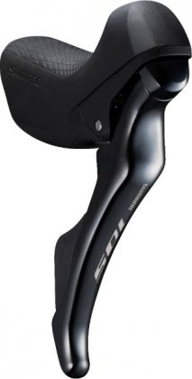 Манетка шоссейная правая с тормозной ручкой Shimano 105 ST-R7000-R, чёрная Black