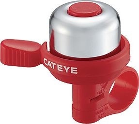 Звонок CatEye Wind Bell Brass PB-1000P, красный Red