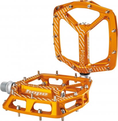 Педали-платформы Hope F22 Pedals Pair, оранжевые Orange