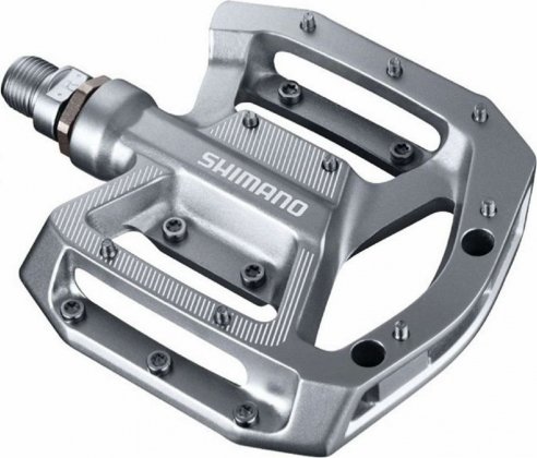 Педали-платформы Shimano PD-GR500, серебристые Silver