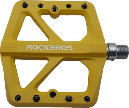 Педали-платформы RockBros Mountain Bike Pedals Lightweight Nylon DU Bearing 9/16