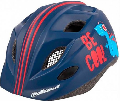Шлем подростковый Polisport Junior, синий Be cool