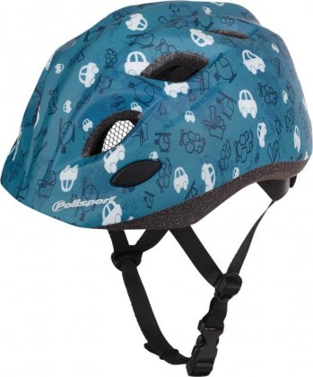 Шлем детский Polisport XS Kids Premium, синий Fun Trip