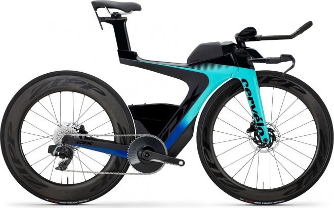 Велосипед Cervelo PX-Series Disc RED eTAP AXS 1 (2020) Light Teal/Mid Navy