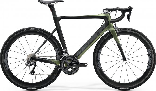 Велосипед Merida Reacto 8000-E (2020) Silk Fog Green/Black