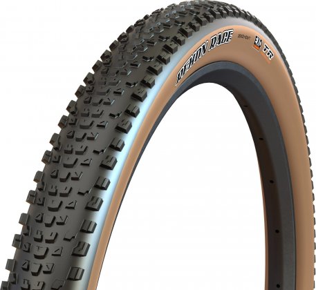 Покрышка Maxxis Rekon Race 29x2.25, чёрная с бежевыми боками Tanwall