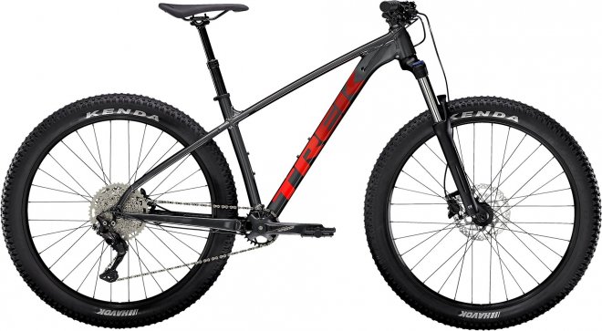 Велосипед Trek Roscoe 6 (2022) Lithium Grey/Cobra Blood