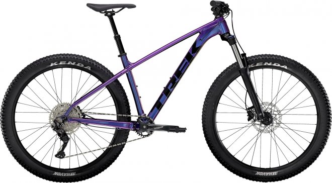 Велосипед Trek Roscoe 6 (2022) Purple Flip/Trek Black