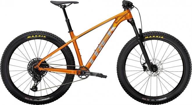 Велосипед Trek Roscoe 7 (2021) Factory Orange/Metallic Gunmetal