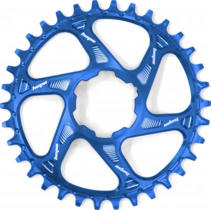 Звезда передняя Hope Spiderless Chainring 32T, синяя Blue