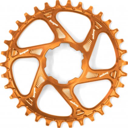 Звезда передняя Hope Spiderless Chainring 34T, оранжевая Orange