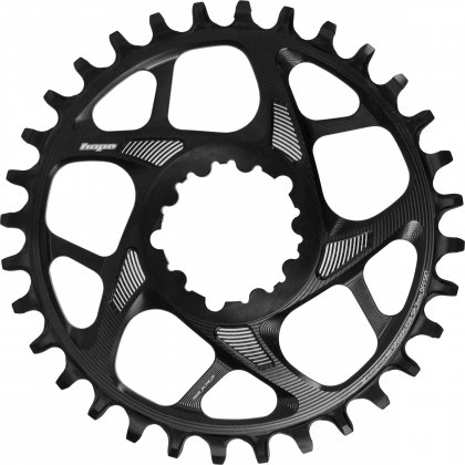 Звезда передняя Hope 3 Bolt Direct Mount Chainring, 34T, чёрная Black