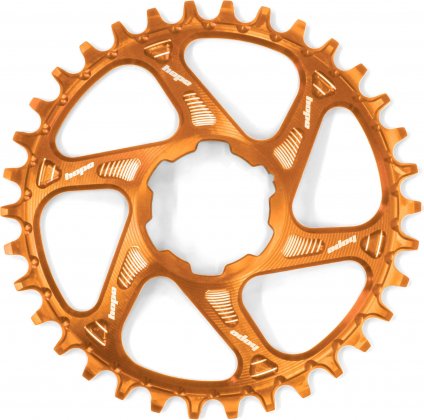 Звезда передняя Hope Spiderless Chainring 36T, оранжевая Orange