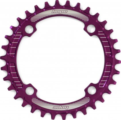 Звезда передняя Hope Retainer Ring 38T, 104 PCD, пурпурная Purple