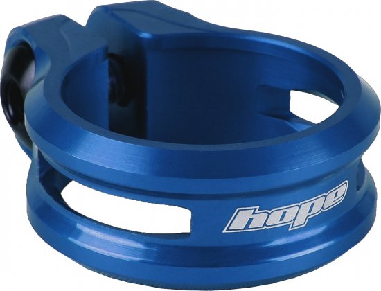 Хомут для подседельного штыря Hope Seat Clamp Bolt, диаметр 31.8 мм, синий Blue