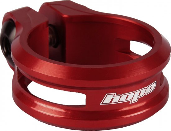 Хомут для подседельного штыря Hope Seat Clamp Bolt, диаметр 31.8 мм, красный Red