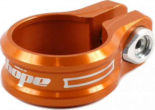 Хомут для подседельного штыря Hope Seat Clamp Bolt, диаметр 31.8 мм, оранжевый Orange