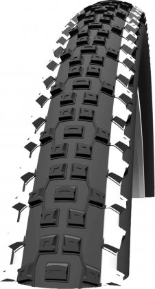 Покрышка Schwalbe Racing Ralph 26x2.25 (57-559), Folding, PaceStar, Evolution, с белой полосой White