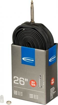 Камера Schwalbe SV 12A 26x1.0/1.5, Standard, ниппель 40 мм Presta (French)