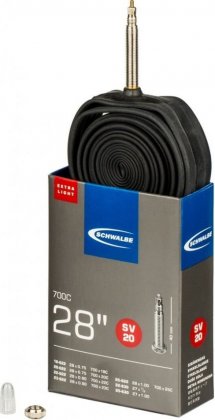 Камера Schwalbe SV 20 700x18C/25C, Extra Light, ниппель 40 мм Presta (French)