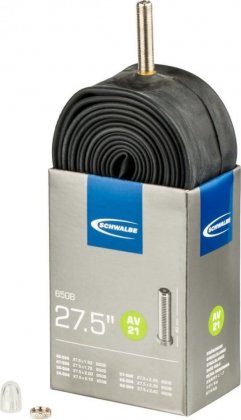 Камера Schwalbe AV 21 27.5x1.5/2.4, Standard, ниппель 40 мм Schrader (Auto)