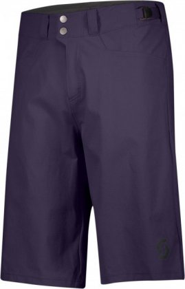 Шорты Scott Trail Flow w/pad Men's Shorts, пурпурные Cyber Purple