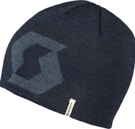 Шапка Scott Team 10 Beanie, синяя Dark Blue/Metal Blue