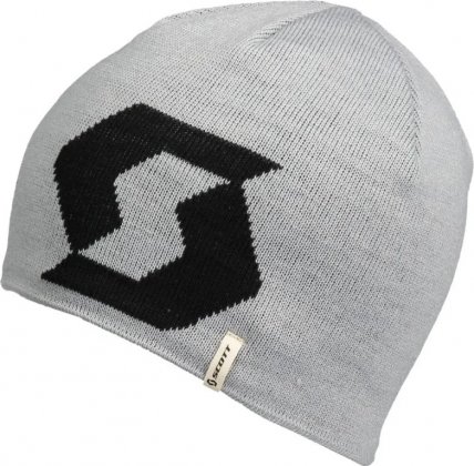 Шапка Scott Team 10 Beanie, серо-чёрная Light Grey/Black