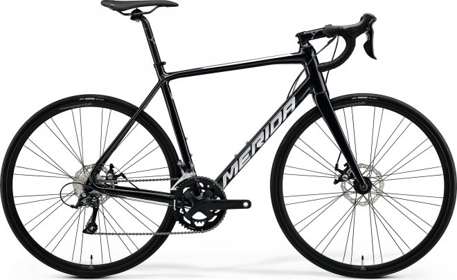 Велосипед Merida Scultura 200 (2021) Metallic Black/Silver