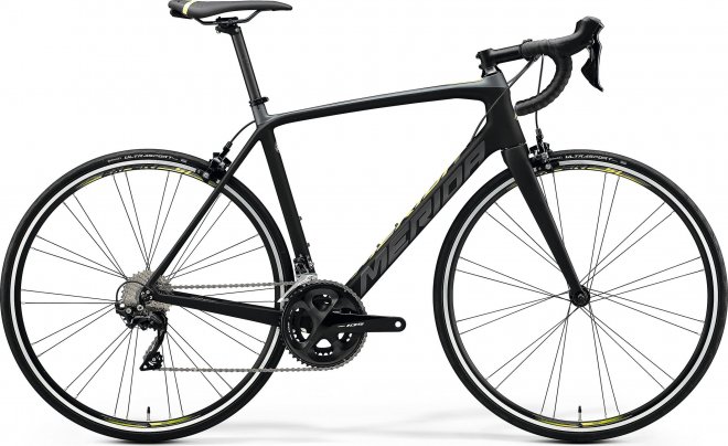 Велосипед Merida Scultura 4000 (2020) Matte Black/Grey/Neon Yellow