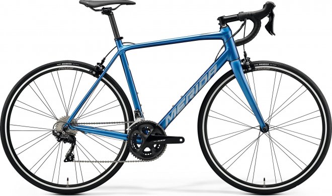 Велосипед Merida Scultura 400 (2020) Silk Light Blue/Silver-Blue