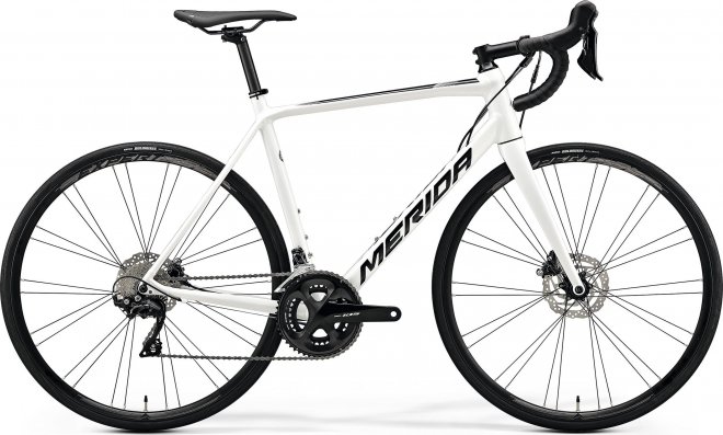 Велосипед Merida Scultura Disc 400 (2020) White/Black