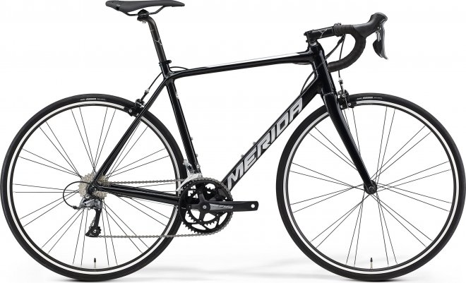 Велосипед Merida Scultura Rim 100 (2021) Metallic Black/Grey