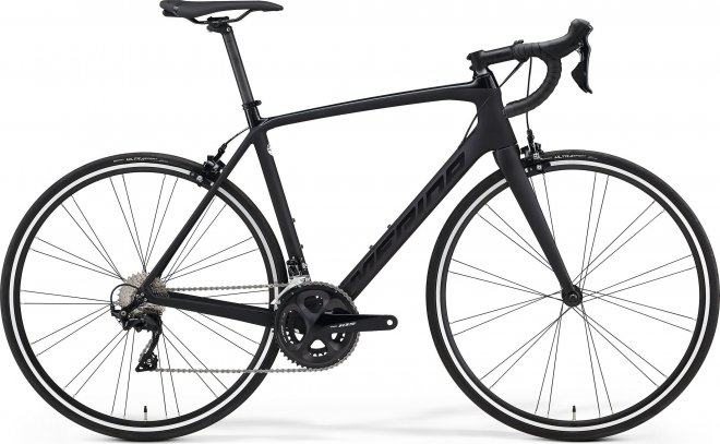 Велосипед Merida Scultura Rim 4000 (2021) Glossy Black/Matte Black