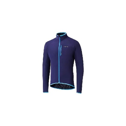 Ветровка Shimano Stretchable Windbreaker Unisex KS23, синяя