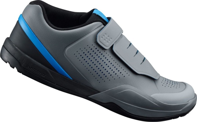 Велообувь Shimano SH-AM901, серо-голубая Grey/Blue