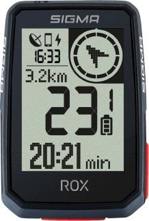 Велокомпьютер беспроводной Sigma Sport ROX 2.0 GPS Mount, чёрный Black
