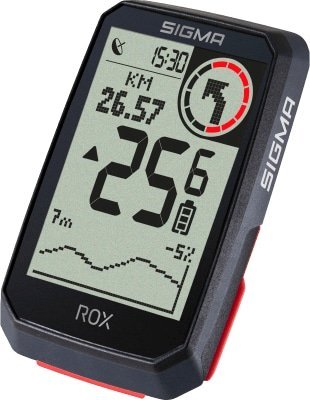 Велокомпьютер беспроводной с пульсометром Sigma Sport ROX 4.0 Sensor Set, чёрный Black