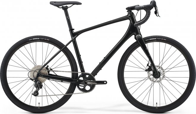 Велосипед Merida Silex 300 (2021) Glossy Black/Matte Black