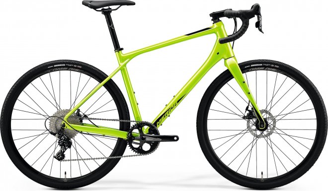 Велосипед Merida Silex 300 (2020) Glossy Green/Black