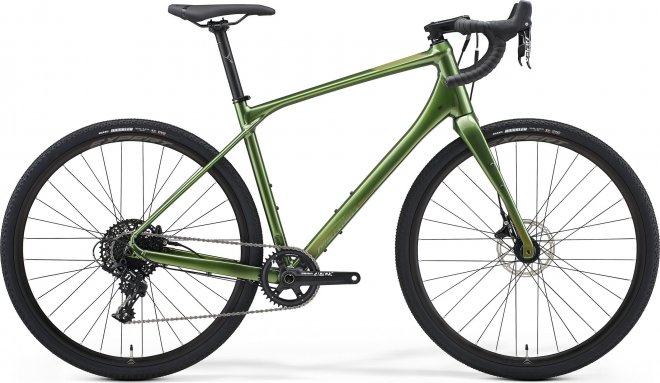 Велосипед Merida Silex 600 (2021) Glossy Fog Green/Matte Green