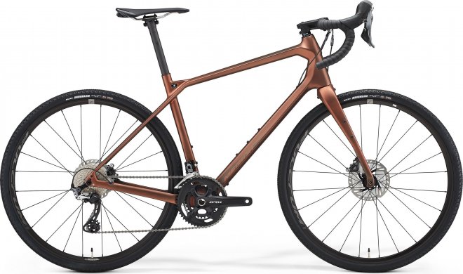 Велосипед Merida Silex 7000 (2021) Matte Bronze/Dark Brown