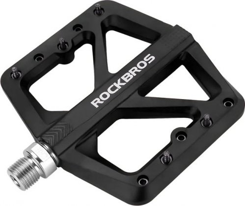 Педали-платформы RockBros Mountain Bike Pedals Lightweight Nylon DU Bearing 9/16