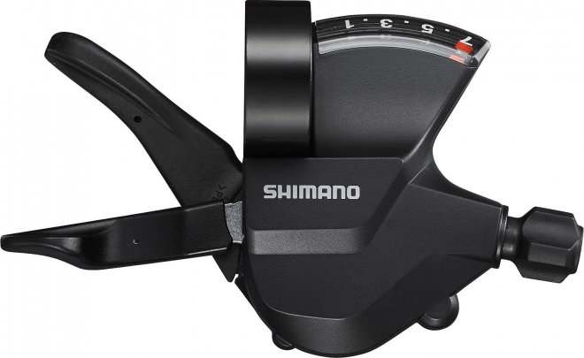 Манетка правая Shimano SL-M315-7R, 7 скоростей, с тросом