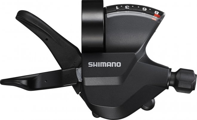 Манетка правая Shimano SL-M315-8R, 8 скоростей, с тросом