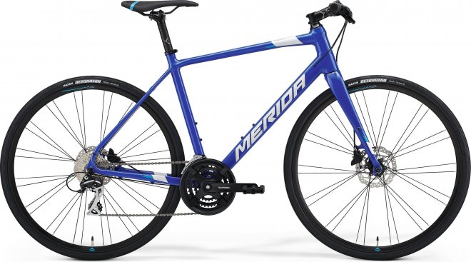 Велосипед Merida Speeder 100 (2021) Dark Blue/Blue/White